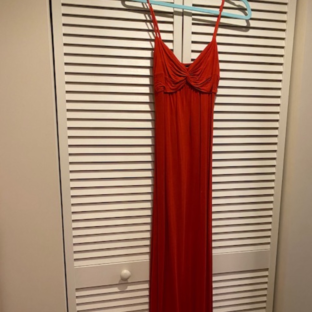 Red Maxi dress
